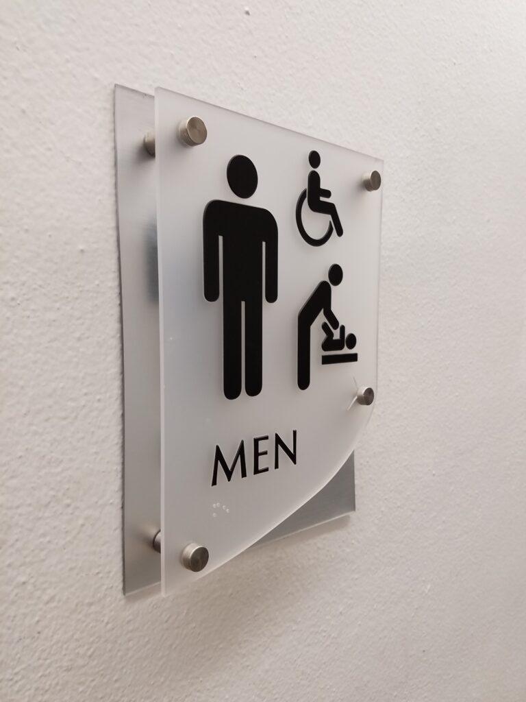ADA Signs with pictograms - Restroom Signs - Wholesale Sign Manufacturer