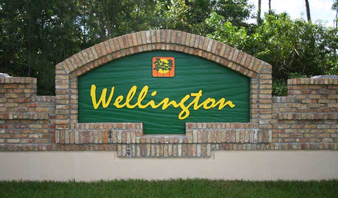 Wholesale Community and Multi Family Signage - Routed Monument Sign - Elite Letters & Logos